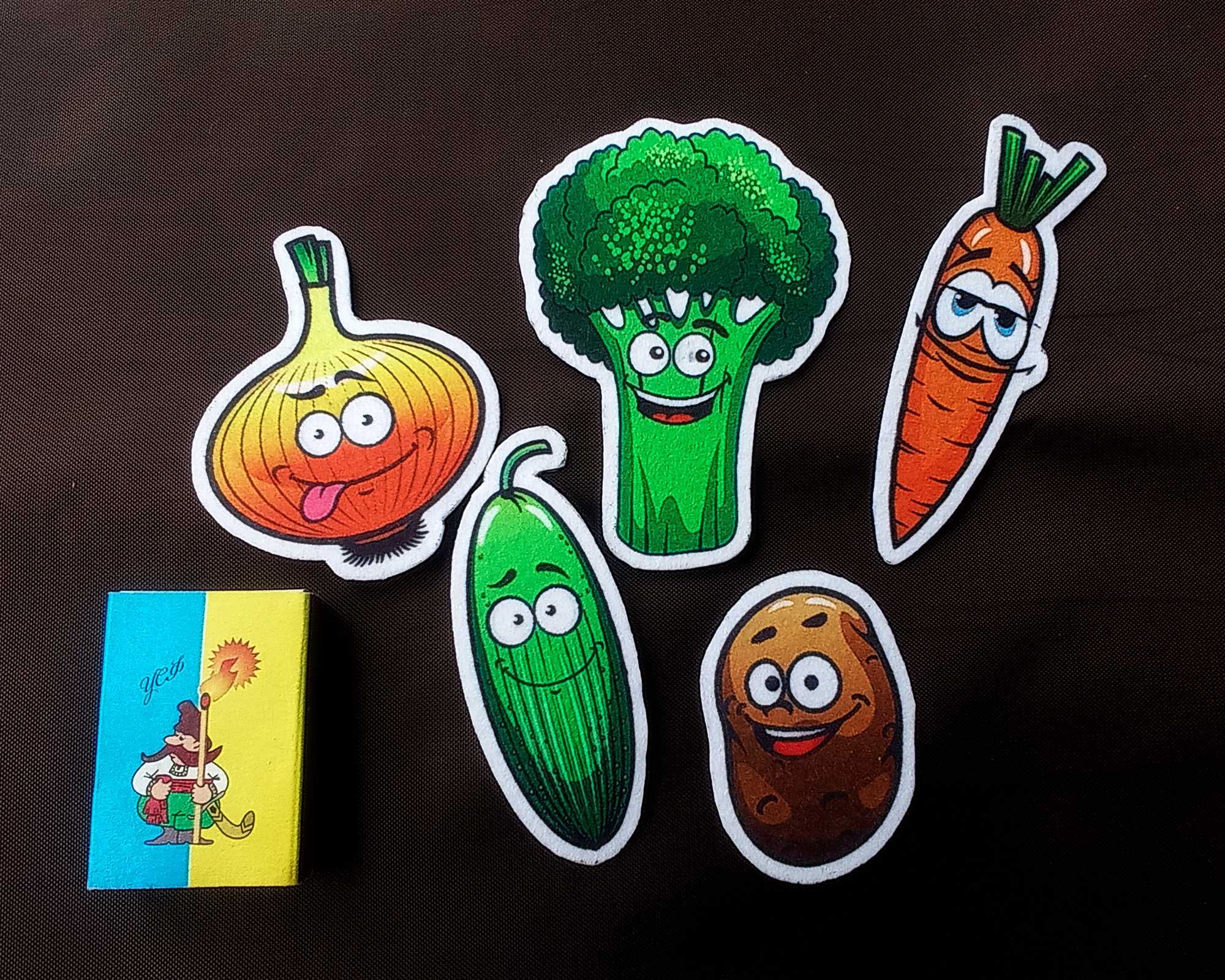 Овощи развивающая игра из фетра. Новая