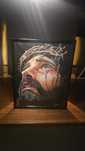Quadro Jesus Cristo - feito á mão