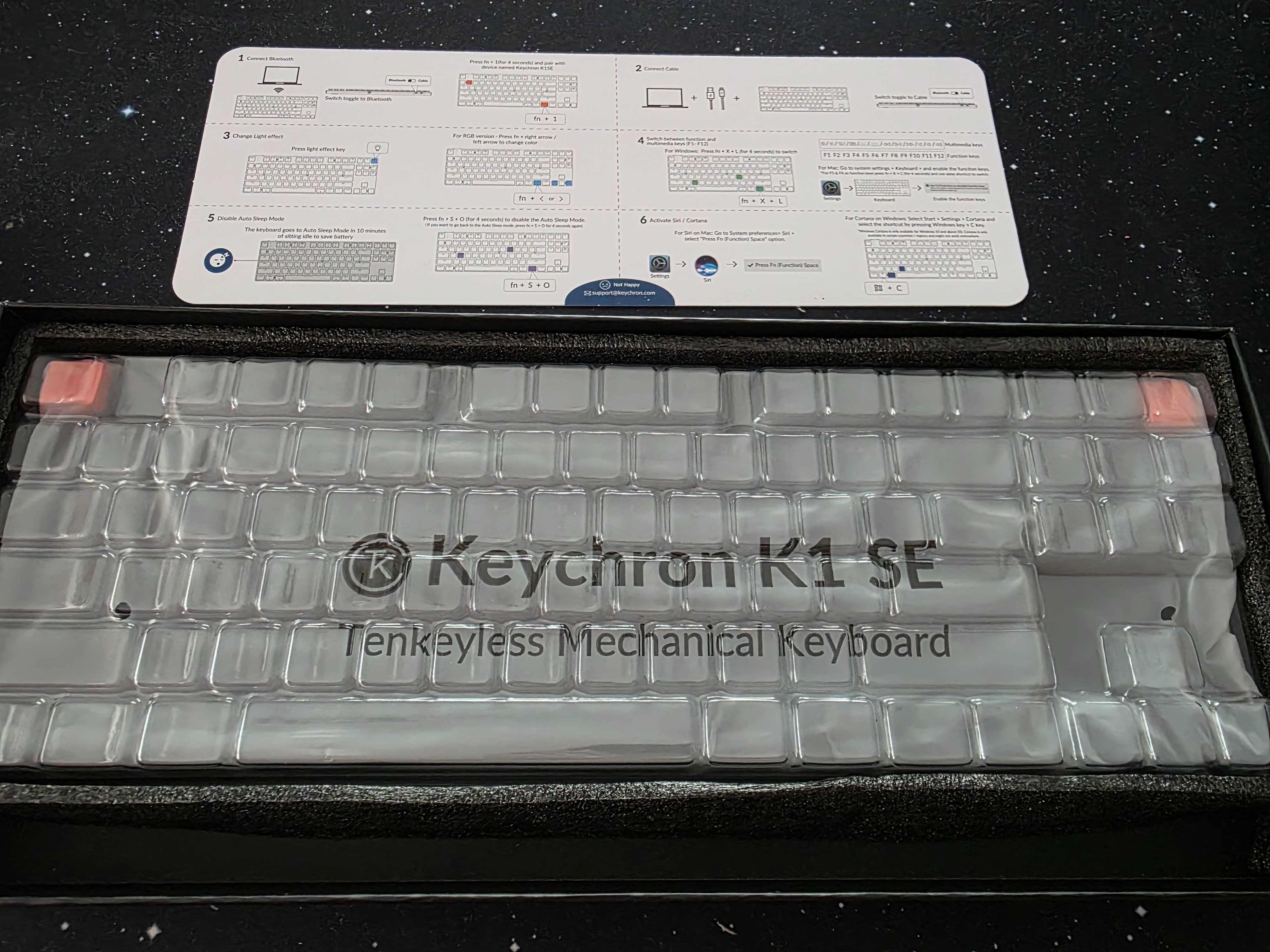 Niskoprofilowa klawiatura mechaniczna Keychron K1 SE