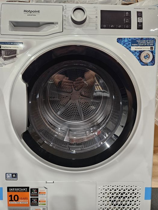 Máquina de Secar Roupa Hotpoint 8Kg - Bomba Calor - Nova c/garantia