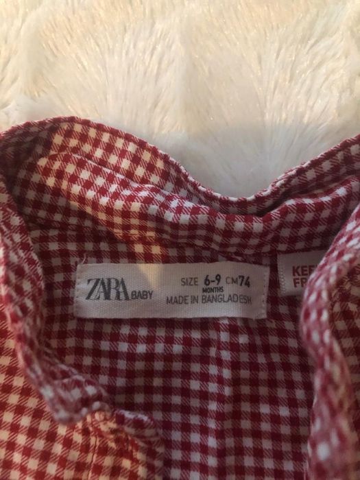 Camisa Menina 6-9 meses Zara - OPORTUNIDADE