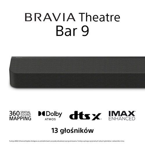 Саундбар SONY BRAVIA Theatre Bar 9 HT-A9000 Czarny 7.0.2-kanal., A8000