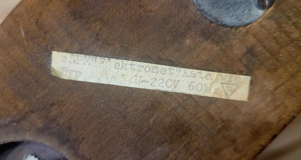 Lampka kinkiet Vintage Retro PRL