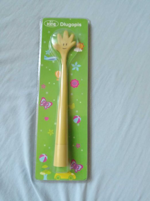 Długopis uśmiechnięta łapka.