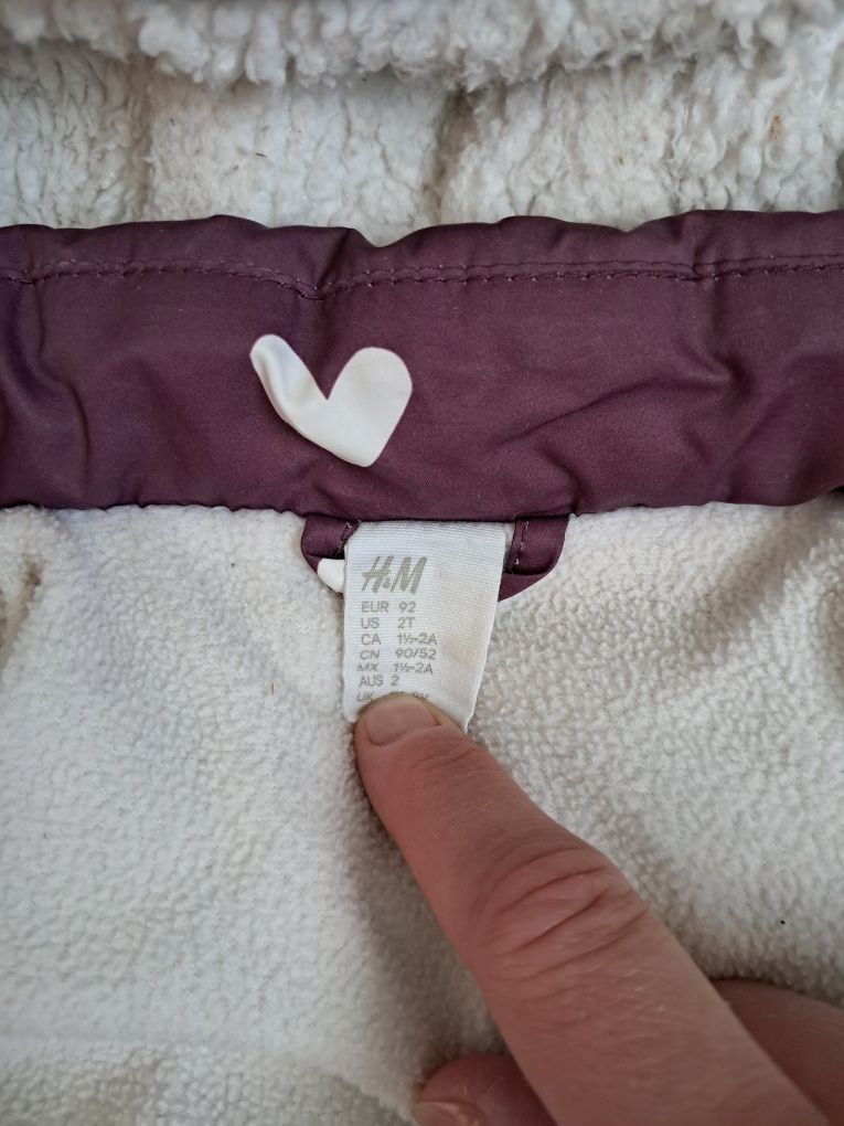 Осіння куртка для дівчинки,  демісезонна куртка H&M