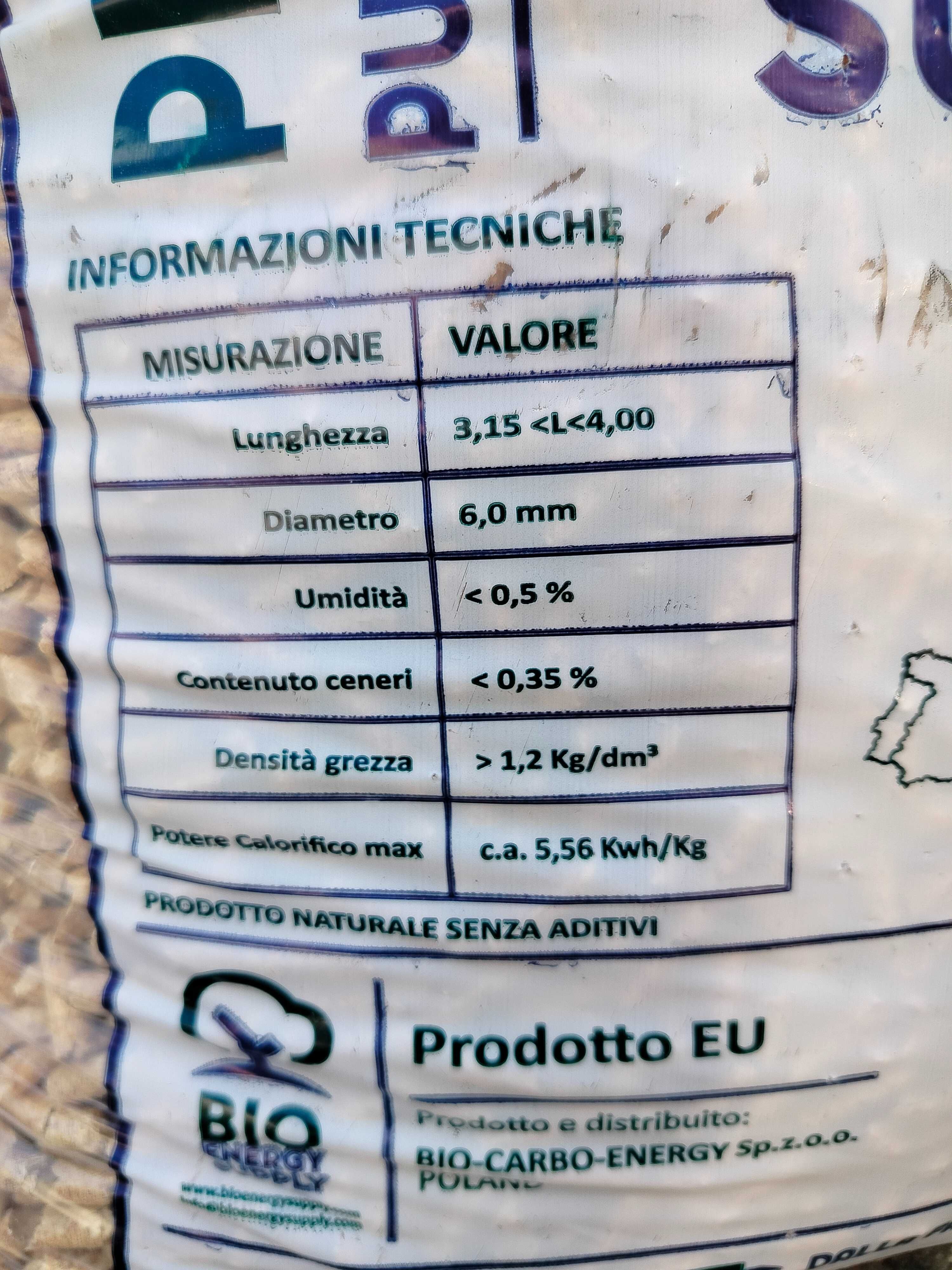 Pellet BIO ekologiczny z drzew iglastych pellet Premium 1t transport