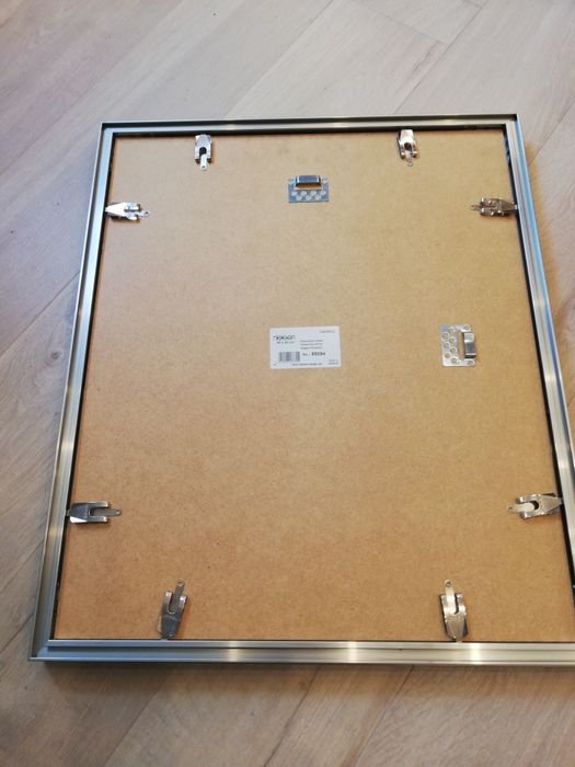 Rama aluminiowa szczotkowana na zdjęcia 50x50