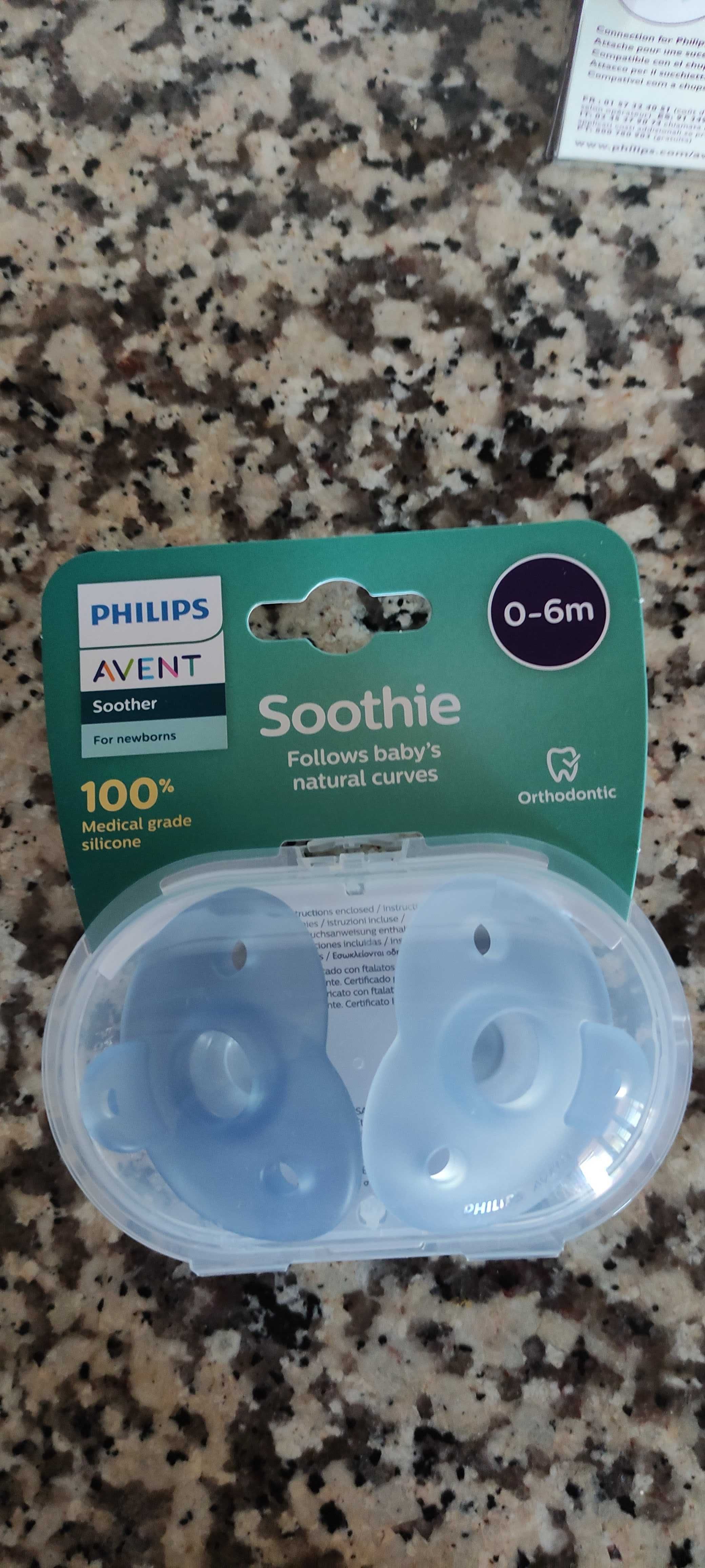 Chupetas PHILIPS AVENT 0-6m Novas em caixa por abrir