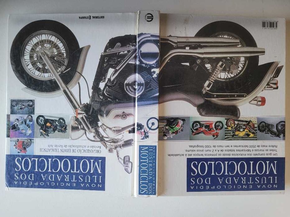 NOVA ENCICLOPÉDIA ILUSTRADA DOS MOTOCICLOS - Motos ao longo das épocas