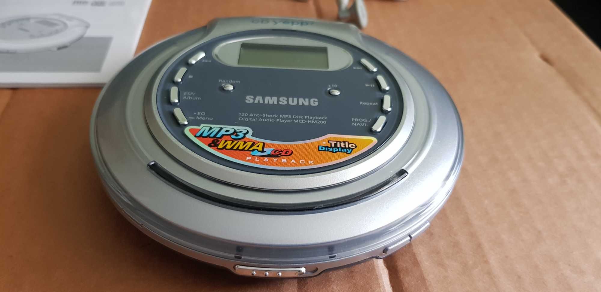 Discman Samsung Yepp MCD-HM200 MP3/WMA  120s Antishock