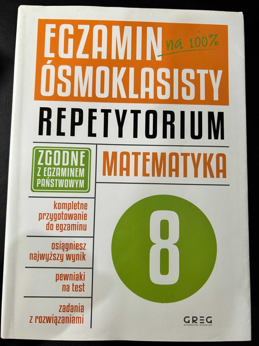 Egzamin ósmoklasisty na 100% Repetytorium Matematyka