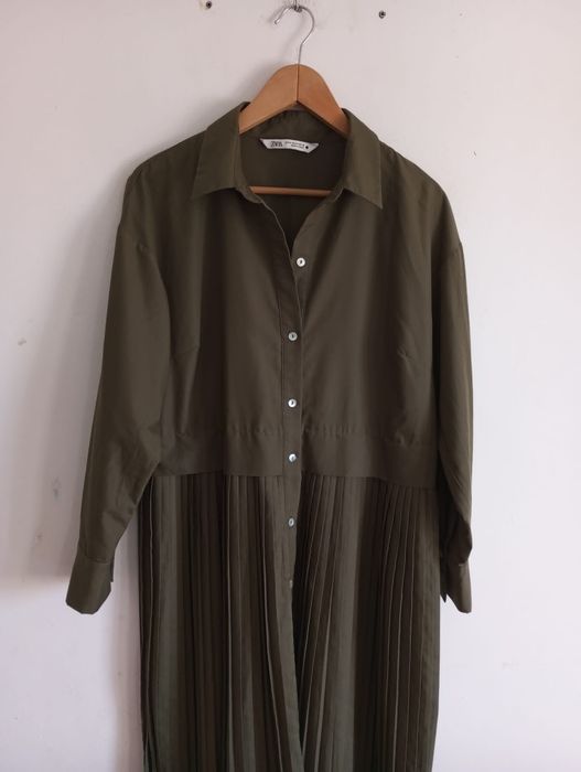 Vestido Camiseiro Zara Tamanho M