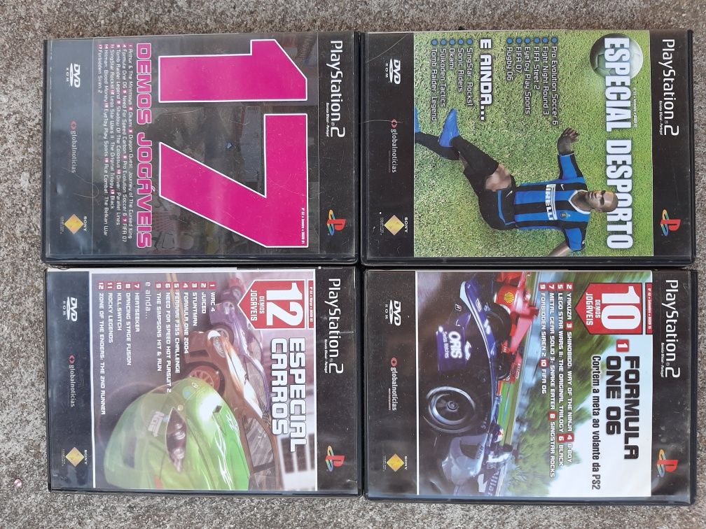 6 jogos PlayStation 2