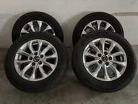 Kola Mazda z oponami letnimi Dunlop 215/60R16