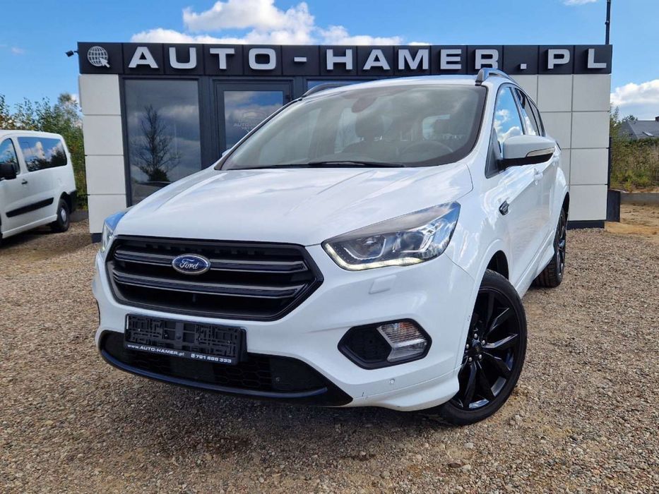 Ford Kuga 1.5 150KM ST-Line Navi LED Skóry Park Assist Hak 153tys.km SERWIS ! !