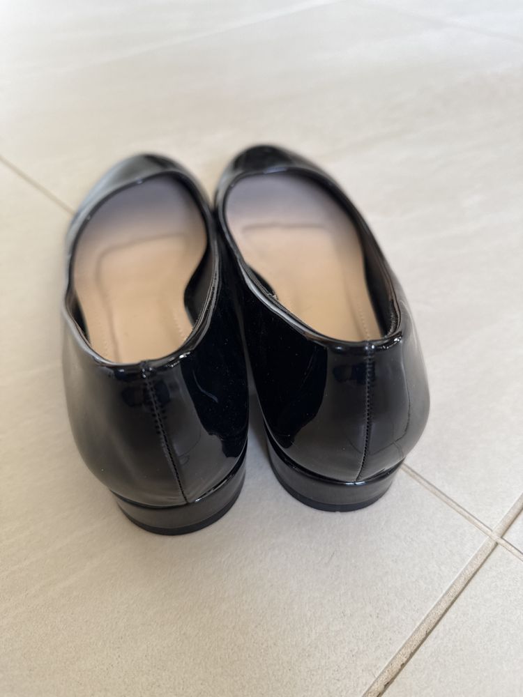 Baleriny buty lekierowane rozmiar 39