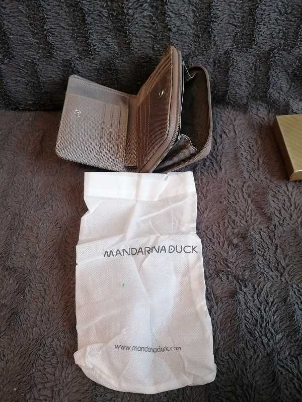 Portfel Damski MARKI MANDARINA DUCK MD20, Materiał: poliester