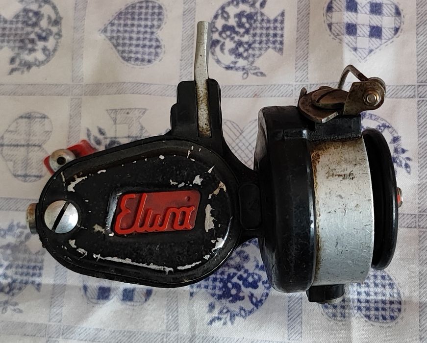 Stary Polski kołowrotek stałoszpulowy ELWA Kraków