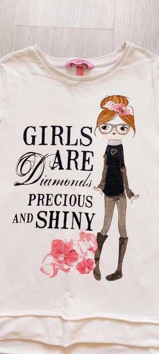 Śliczna cienka bluza OVS rozmiar 128 stan bardzo dobry