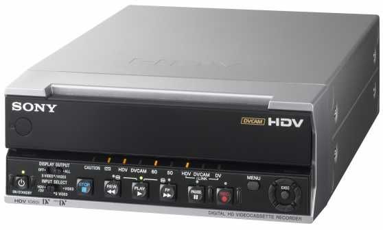 SONY HDV 1080i Digital HD Videocassette Recorder M15E