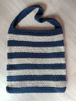 Torba hand made plaża zakupy A4