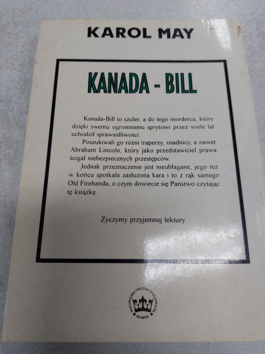 Kanada - Bill. Karol May