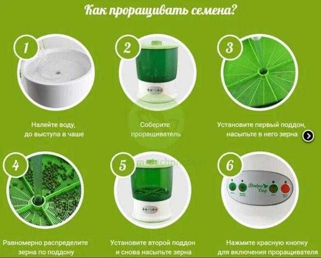автоматичний пророщувач насіння добросад (з таймером)