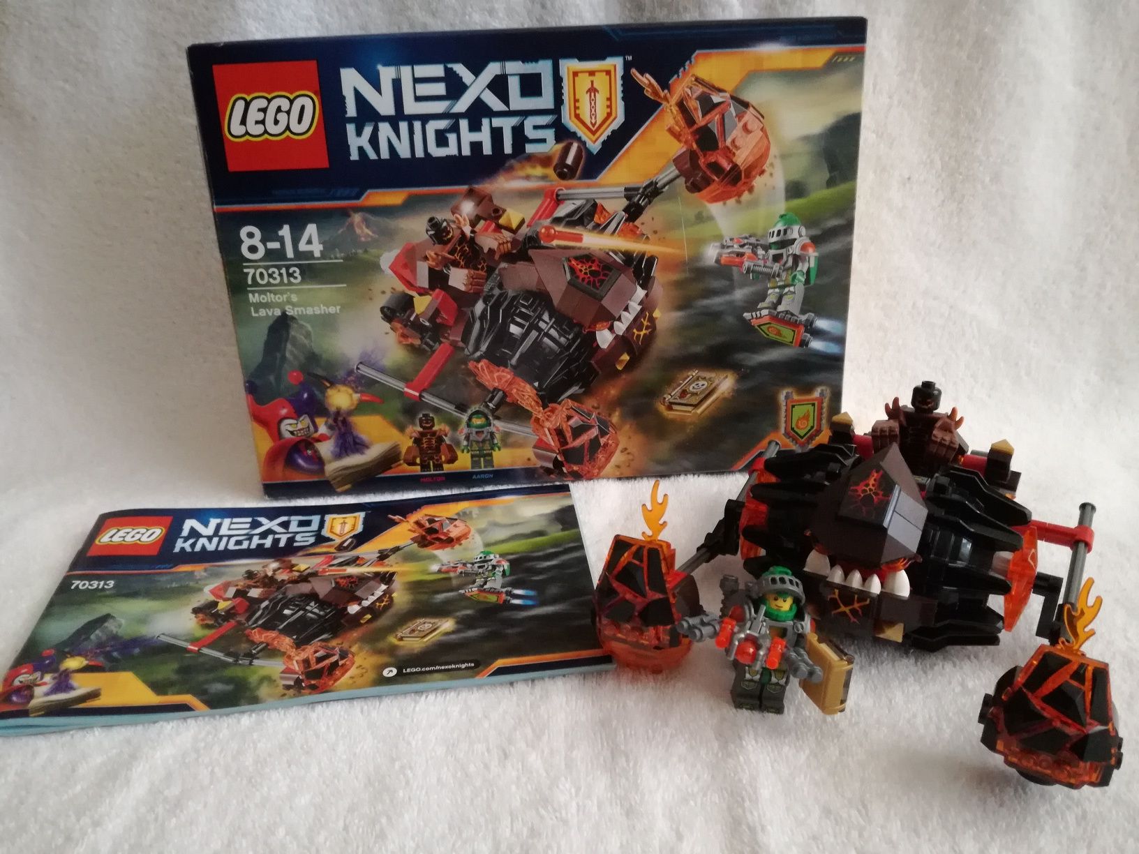 Klocki Lego Nexo Knights 70313 rycerze z pudełkiem i instrukcją
