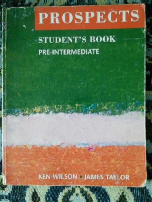 Продам підручник English Prospects pre-intermediate + workbook