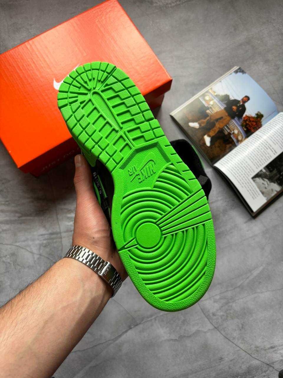 (38-45) Nike Air Rubber Dunk ‘Green Strike’ x Off-White