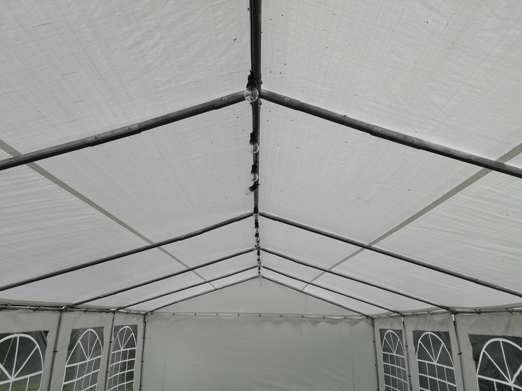 Namiot pawilon imprezowy duży 10mx5 ławki stoły wynajem polter komunia