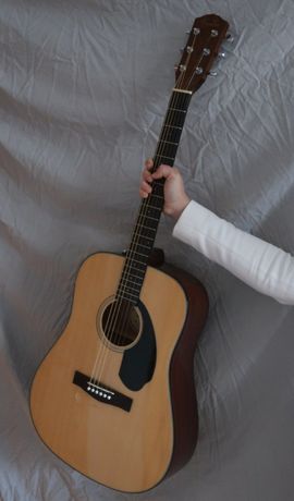 Акустична гітара Fender CD-60S Natural + чохол Rockbag.