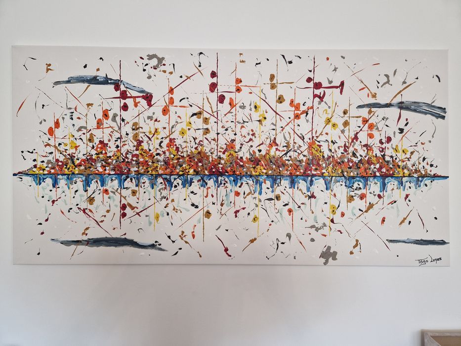 Quadro Pintura Abstracionismo 2025-08