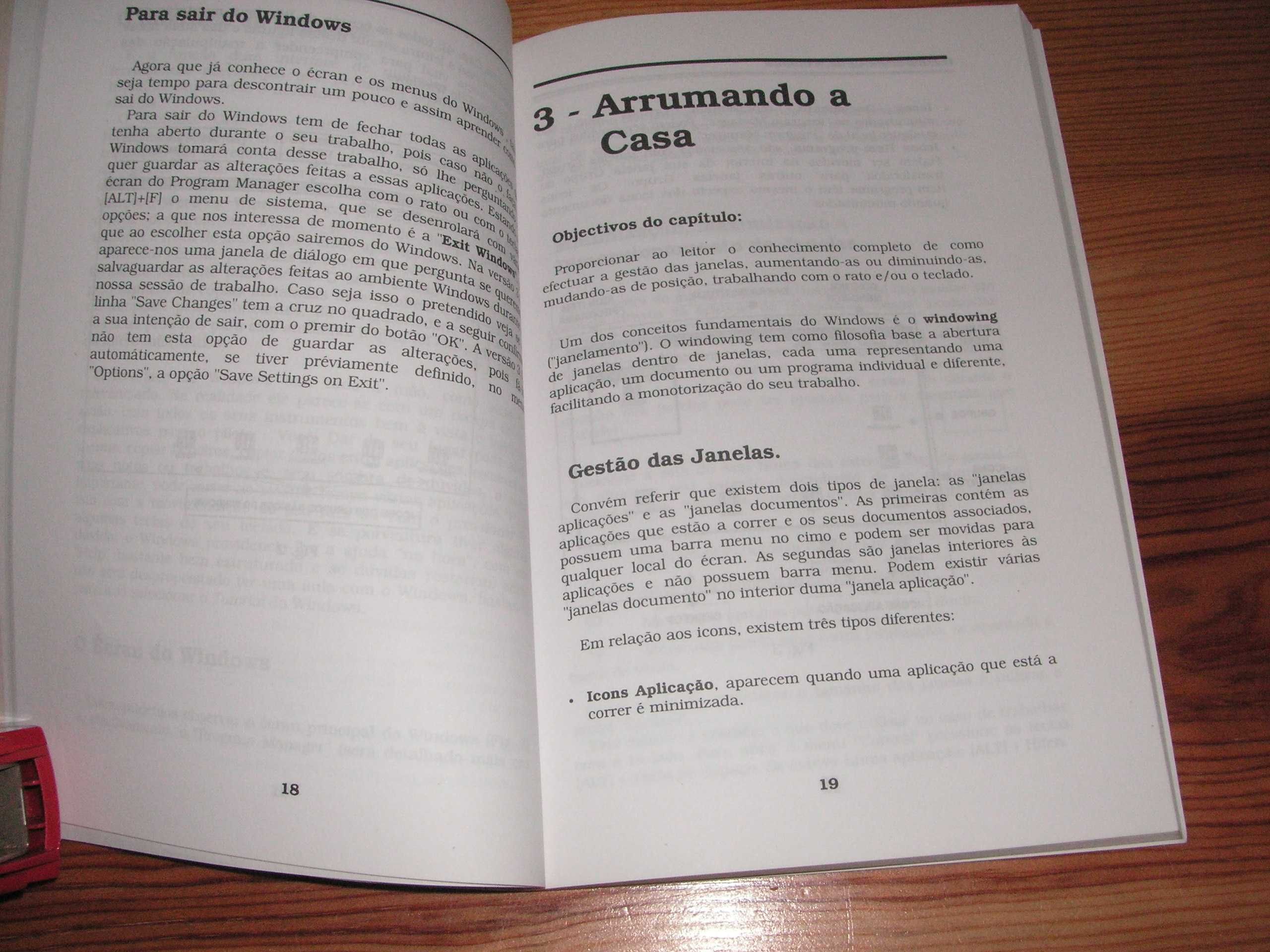 Técnico em Transações Imobiliárias e Fundamental Windows 3.0 e 3.1