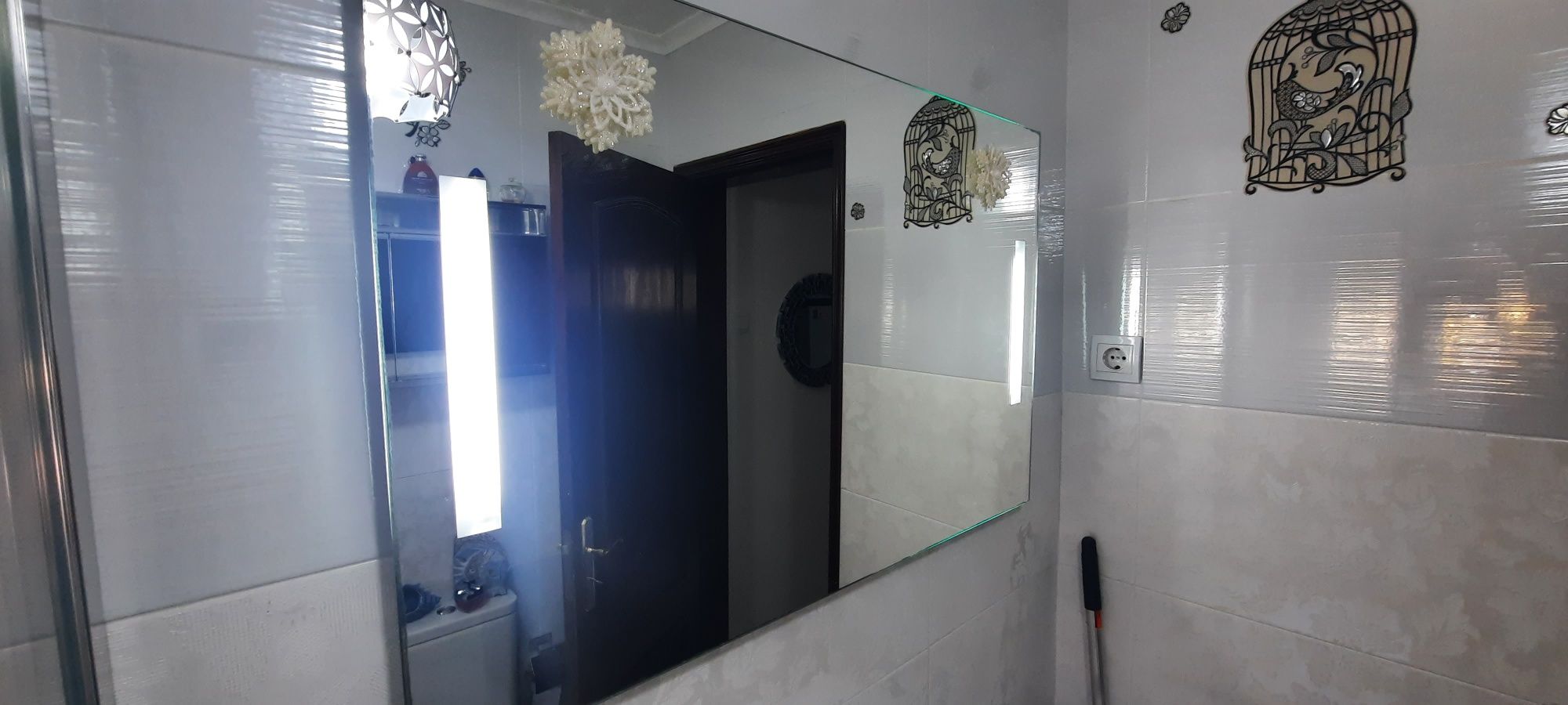 Espelho wc  com iluminação