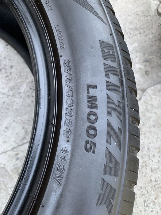Зимові шини(резина) 275/50 R20 “Bridgestone” Blizzak LM-005  - 2шт.