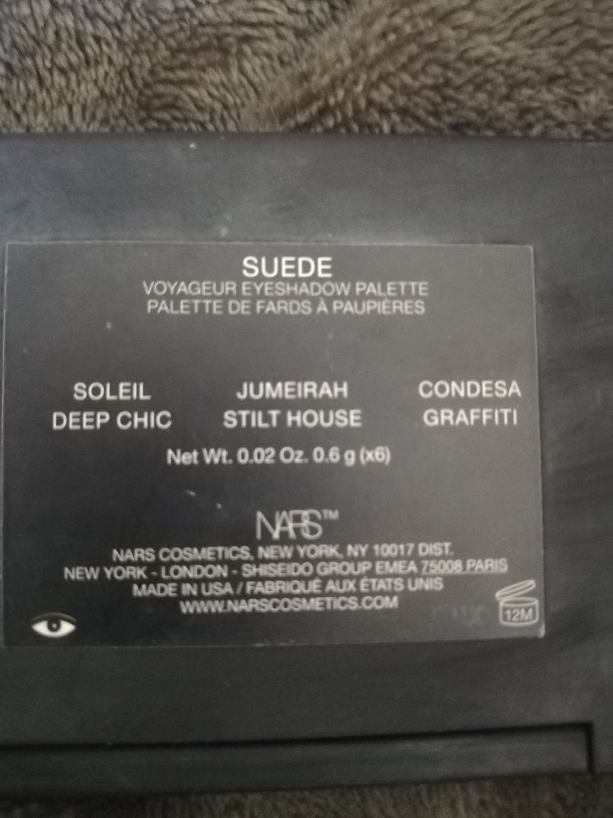 Nars Suede palette