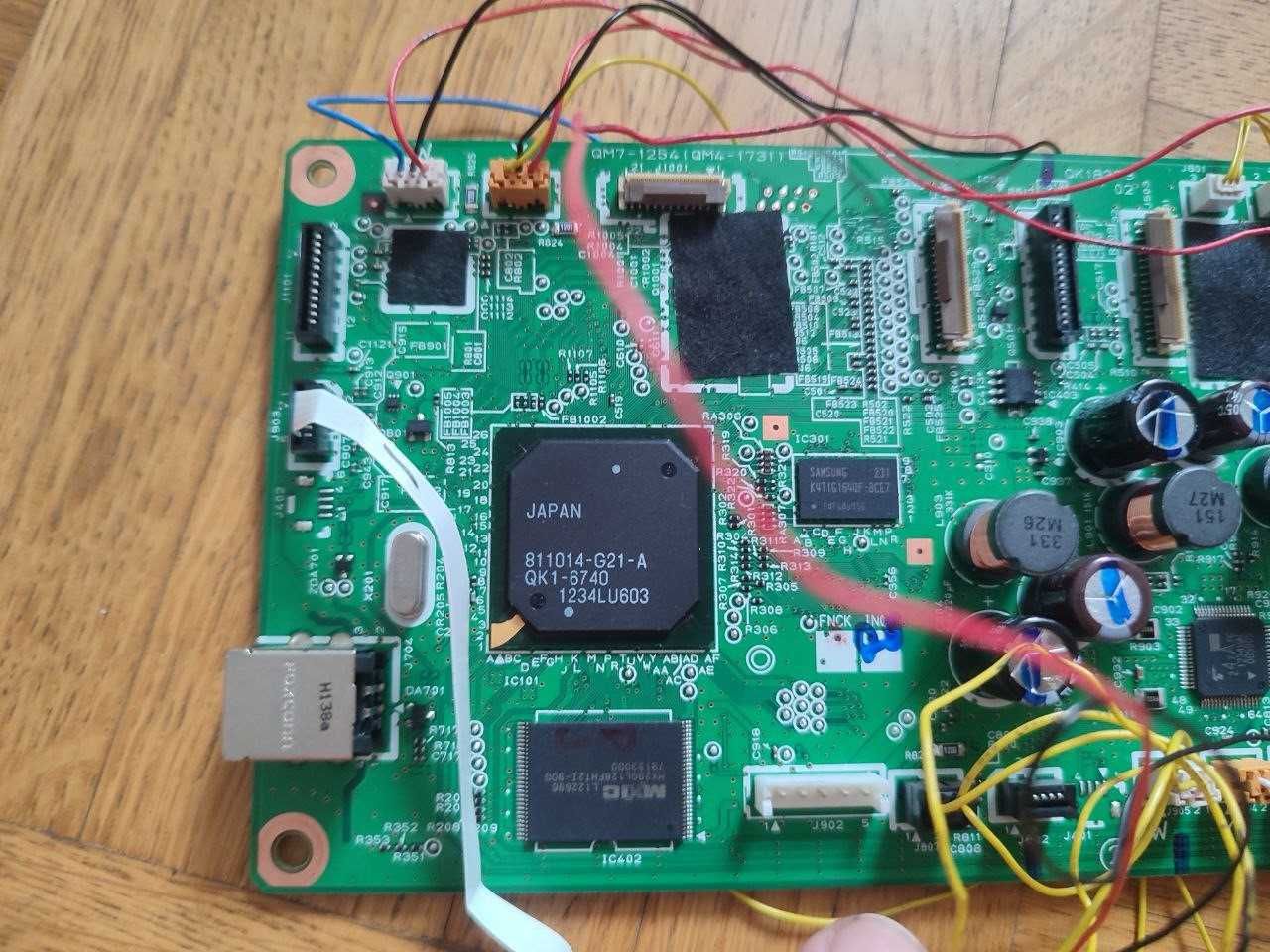Плата форматирования (форматер) Canon PIXMA  Main Board Canon QM7-1254