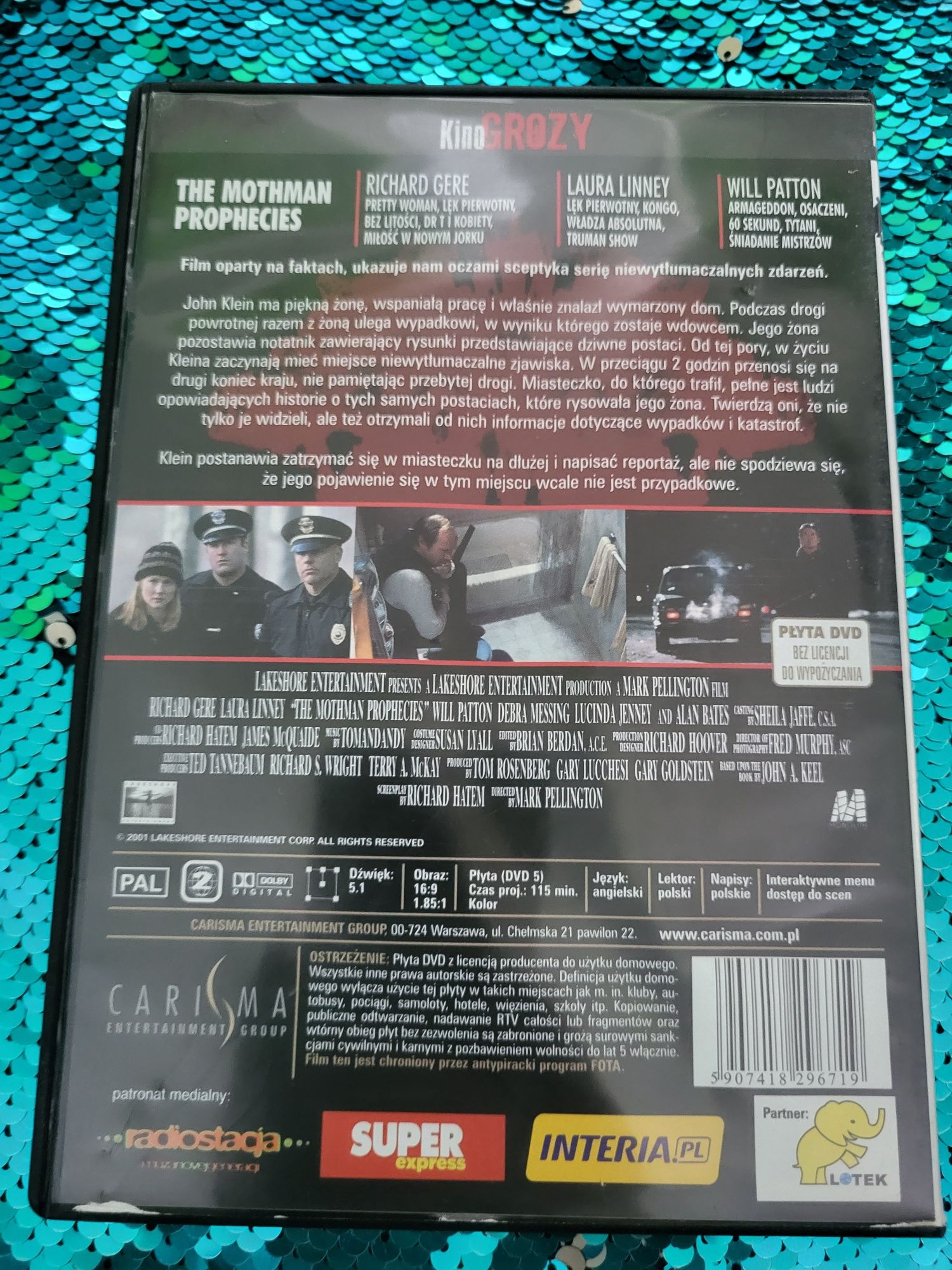 Film na Dvd Kino Grozy Przepowiednia