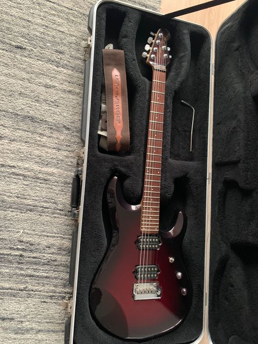 Ernie Ball Music Man John Petrucci JP6 / Pearl Red Burst  ( 2003 )