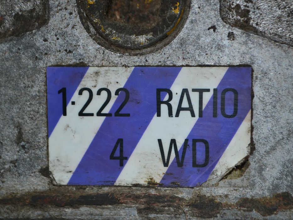 Reduktor skrzyni biegów LAND ROVER RANGE ROVER 2.5 TD   1:222