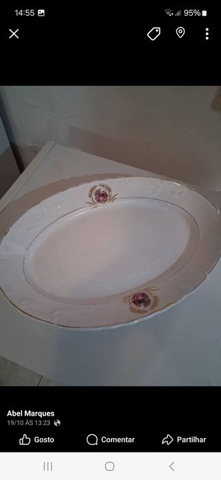 Louça antiga como nova