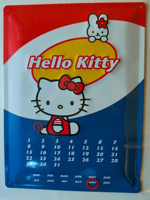 Hello Kitty - Placa em Metal  (8 desenhos - 10€ cada se quiser todas)