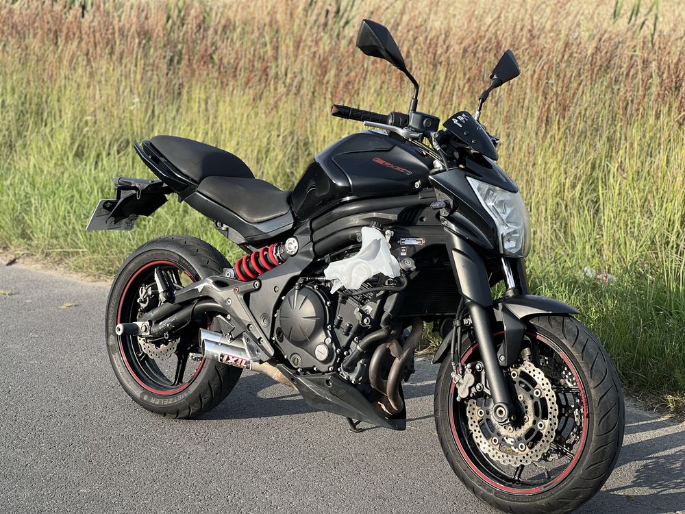 Kawasaki ER6 N 2015 zadbana A2 35kw pali jeździ sportowy wydech