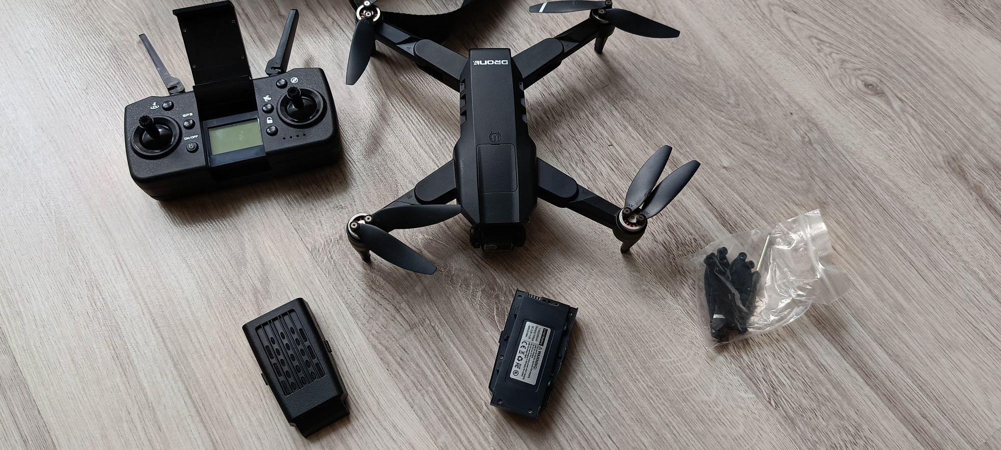Dron uszkodzony.