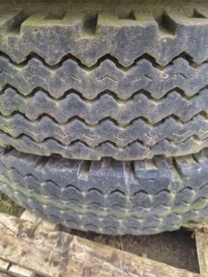 Koło rolnicze do przyczepy