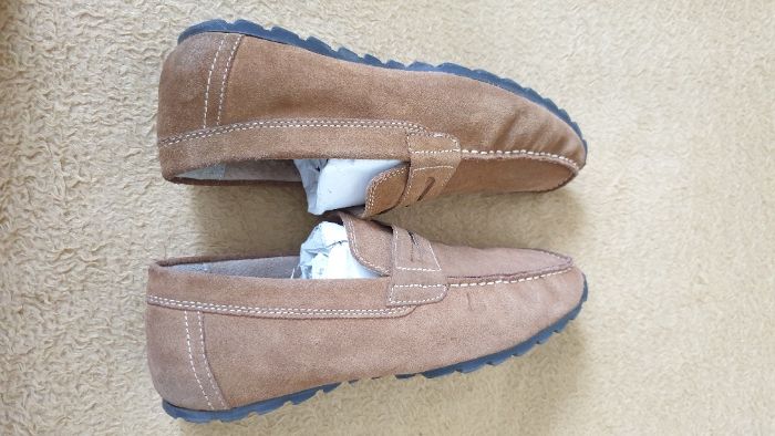 Buty eleganckie skórzane mokasyny r. 42 Memphis One