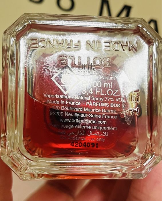 BDK Parfums Creme De Cuir, Pas Ce Soir Extrait, Rouge Smoking