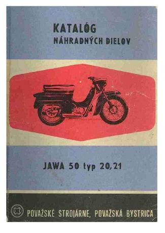 Katalog części zamiennych Jawa 50 typ 20, 21, 20-23A