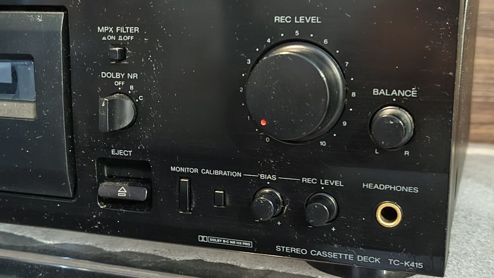 Касетна дека Sony  TC-K 415 (3 Head) Сквозний канал!